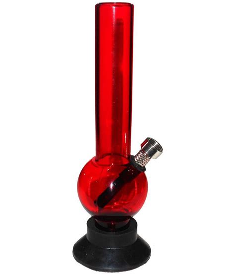 Moksha Red 20 cm Acrylic Bong - Pack of 1: Buy Moksha Red 20 cm Acrylic Bong - Pack of 1 at Best ...