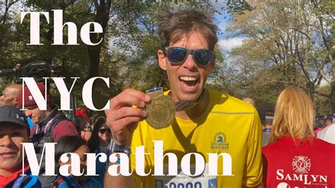 The Ultimate NYC Marathon Experience - YouTube