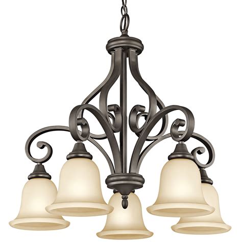 Kichler 43158 Monroe Chandelier - Bronze - Walmart.com - Walmart.com