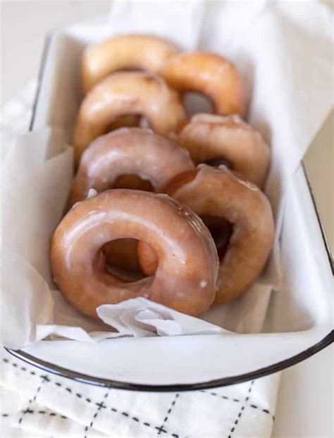 Light and Fluffy Glazed Sourdough Donut Recipe — Bless this Mess