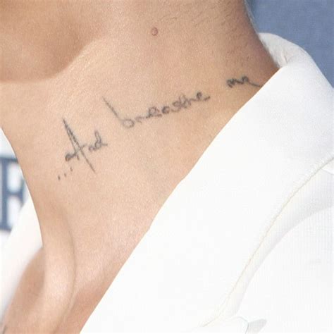 Ruby Rose "...And Breathe Me" Neck Tattoo | Steal Her Style