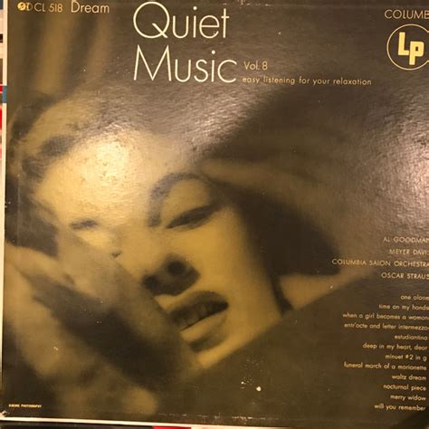 Quiet Music, Volume 8: Easy Listening For Your Relaxation (1955, Vinyl) - Discogs