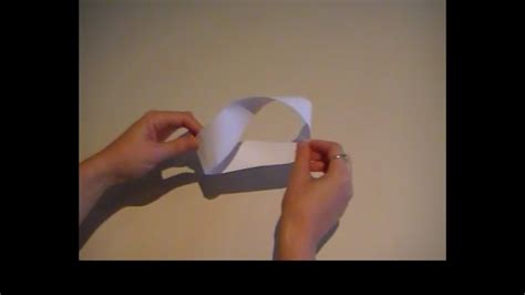 Möbius Strip - one sided shape in 3D - FLEET Centre Home Science - YouTube