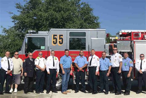 Osceola County Fire Rescue Hosts Push Back Ceremony for New Engine 55