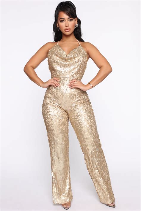 Sparkly Long Sleeve Jumpsuit | royalcdnmedicalsvc.ca