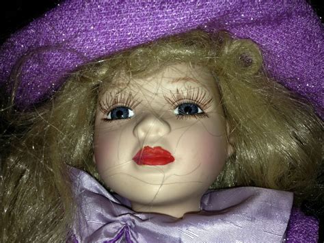 16 Inch Blonde Doll With Purple Dress 85033 AI #Unbranded | Purple dress, Purple, Blonde