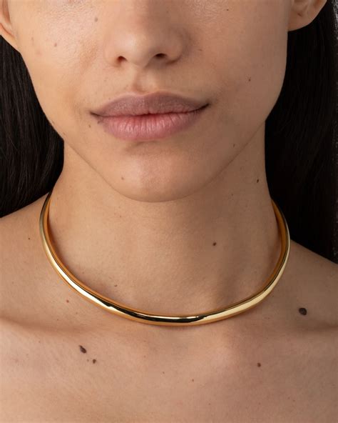 Thin Collar Necklace - Gold | ALEXIS BITTAR