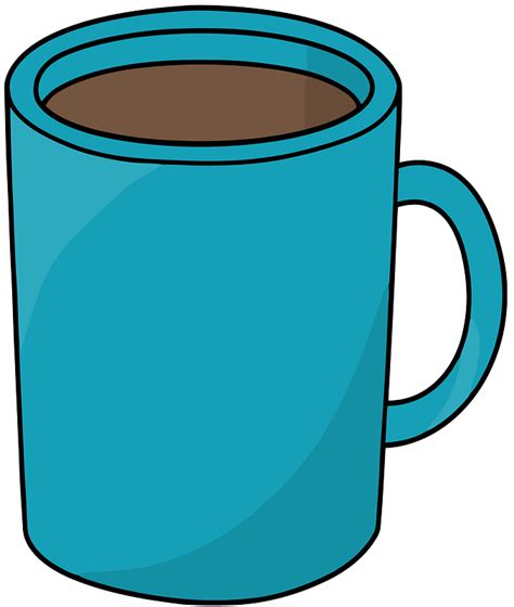 Mug Of Coffee Clipart Transparent Background Blue Clip Art Library ...