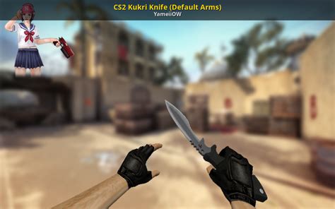 CS2 Kukri Knife (Default Arms) [Counter-Strike 1.6] [Mods]