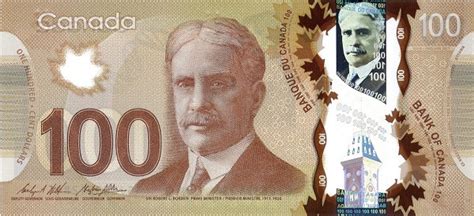 100 Canadian Dollars Banknote (Frontier Series) - Foreign Currency