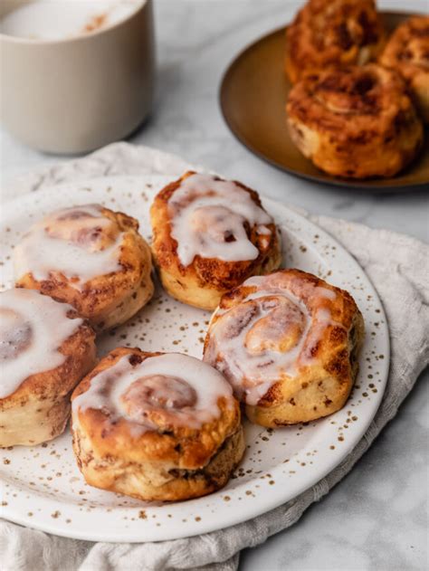 Air Fryer Cinnamon Rolls - Every Little Crumb