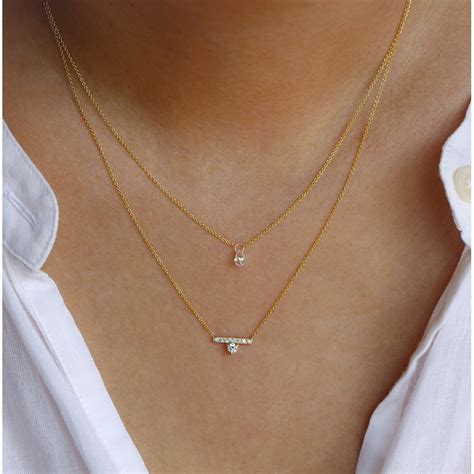 briolette diamond necklace