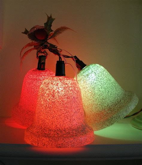 Vintage Christmas Bell Lights by TheBakersDaughterToo on Etsy