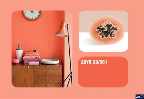 #dulux #orange #colour #trends #homedecor #peach #paint | Color, Orange ...