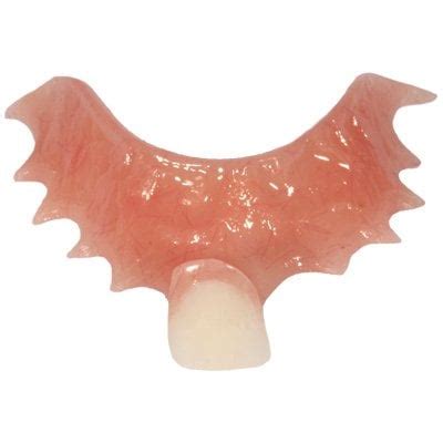 1-2 Tooth Acrylic Dental Flipper Partial | QualityDentalLab