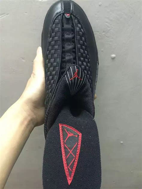 Air Jordan 15 Stealth Black Varsity Red 2017 | SneakerFiles