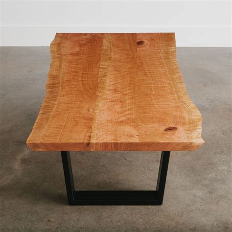 Cherry Coffee Table No. 122 | Elko Hardwoods | Modern Live Edge Furniture - Dining & Conference ...