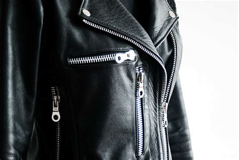 Double Zipper Biker Jacket – Ducky Black