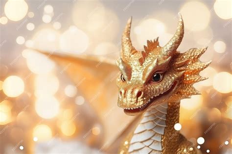 Premium AI Image | Dragon symbol of year 2024