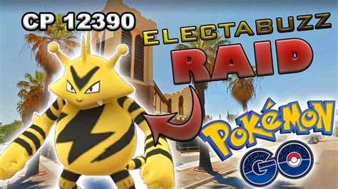 ELECTABUZZ RAID! MY 1ST ONE!- Pokemon Go - YouTube