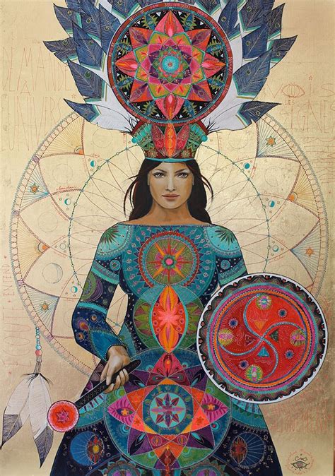 Shamanic Drumming: Shamanic Artist Caroline Manière