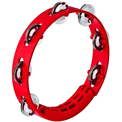 Nino Compact ABS Plastic Handheld Tambourine 8 in. Red | eBay