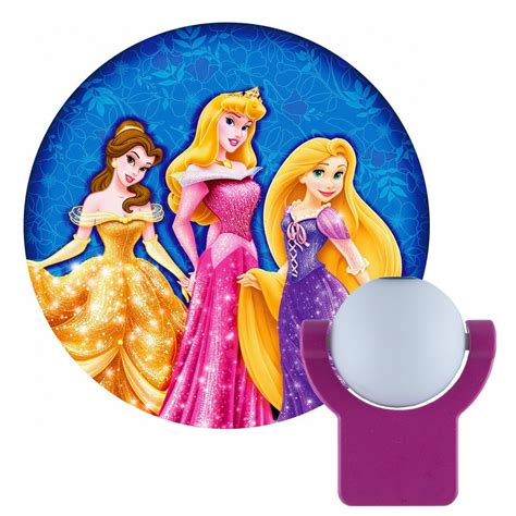 Projectables Disney Princess LED Night Light, Dusk to Dawn, 11744 - Walmart.com - Walmart.com