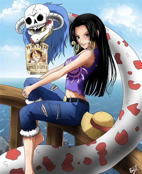 Boa Hancock one piece by reynaldo-007 on DeviantArt