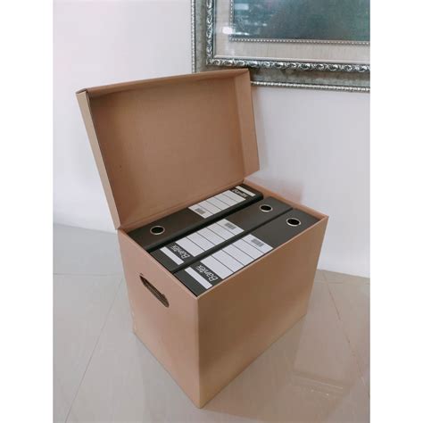 Jual KARDUS BOX FILE / DOKUMEN / ARSIP POLOS 36x25x30cm Dus Document Box (harga paket isi 10 pcs ...