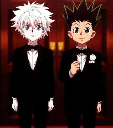 Killua Gon Suits | Personajes de anime, Personajes, Chicas anime