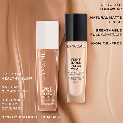 TEINT IDOLE ULTRA WEAR CARE & GLOW FOUNDATION - LANCÔME