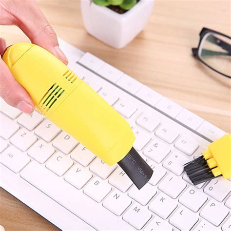 2018 New Cleaner Mini USB Vacuum Keyboard Cleaner Dust Collector LAPTOP Magic Keyboard Cleaner ...