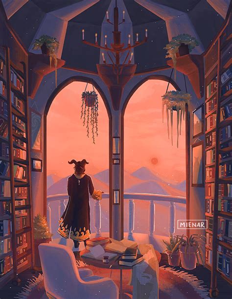The Enchanted Storybook — mienar: a commission for @pocketseizure‘s... | Anime scenery ...