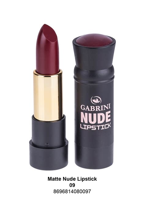 Nude Matte 01 Lipstick #09 - Gabrini Cosmetics