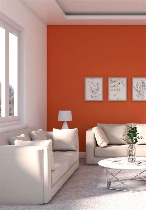 25 Bright And Cheerful Orange Accent Wall Ideas - DigsDigs