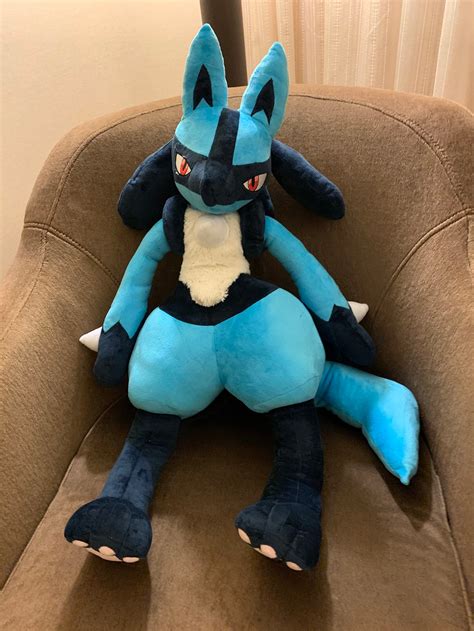 Lucario Fanmade Plush | Etsy