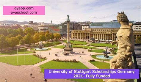 Fully Funded Scholarship in Germany - OYA Opportunities | OYA Opportunities