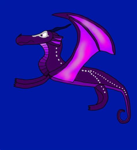 My rainwing/nightwing hybrid OC nebula | Wings Of Fire Amino