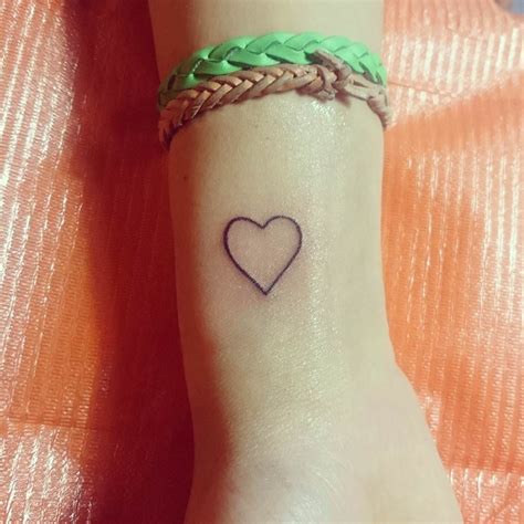 Heart Tattoo On Hand