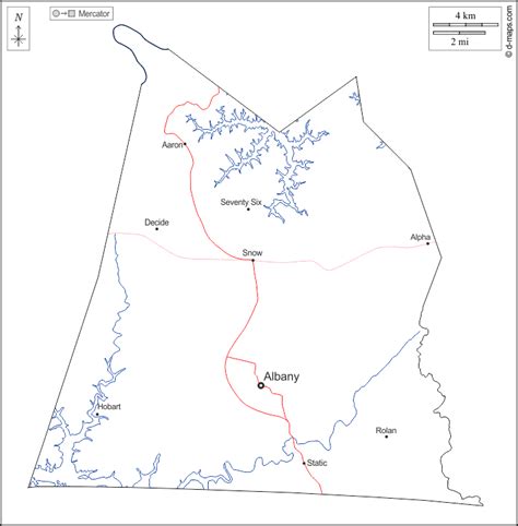 Clinton County free map, free blank map, free outline map, free base map outline, hydrography ...