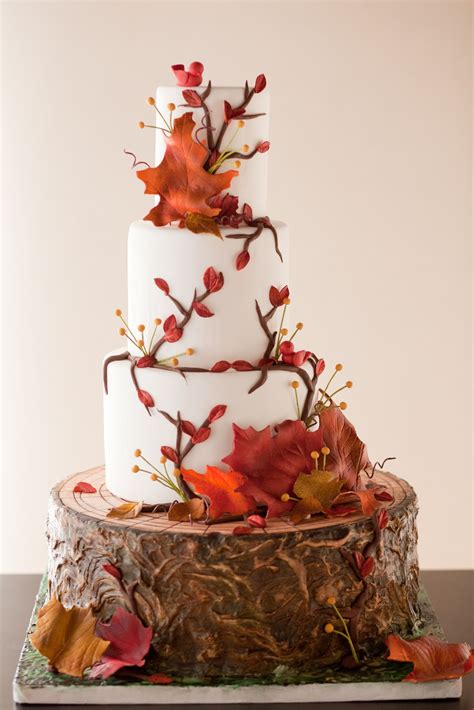 Fall Wedding Cakes