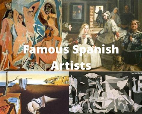 13 Most Famous Spanish Artists - Artst