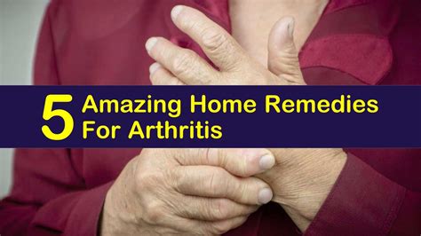 5 Amazing Home Remedies For Arthritis