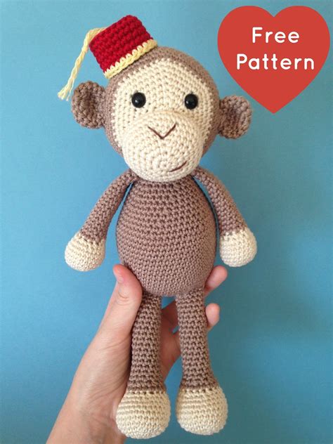 Amigurumi Monkey Crochet Pattern Kits & How To Patterns trustalchemy.com