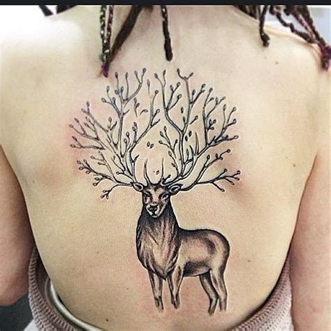 Awesome back piece "The Spirit of the Forest" by Sammy at Altarmania ...