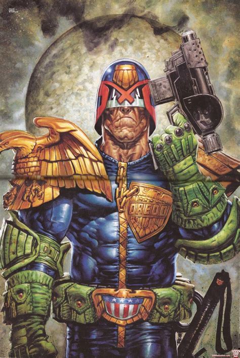 2000 AD | Dredd comic, Judge dredd comic, Comic art