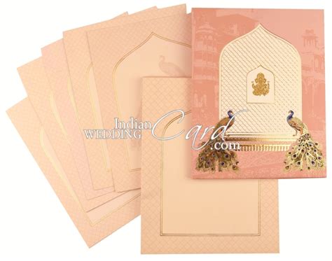 Peacock Theme Wedding Cards | Indian Wedding Card