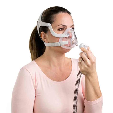 Resmed Airfit F20 FOR HER Full Face CPAP Mask with Headgear – CPAP Blowouts