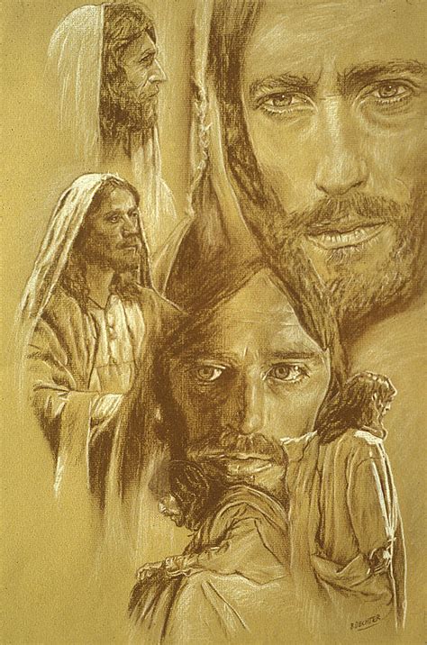 jesus Art Drawing Paintings - rebecca-starnes