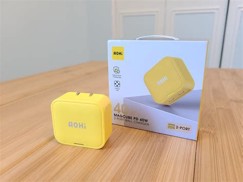 Review: AOHI 40W Magcube PD Fast Charger